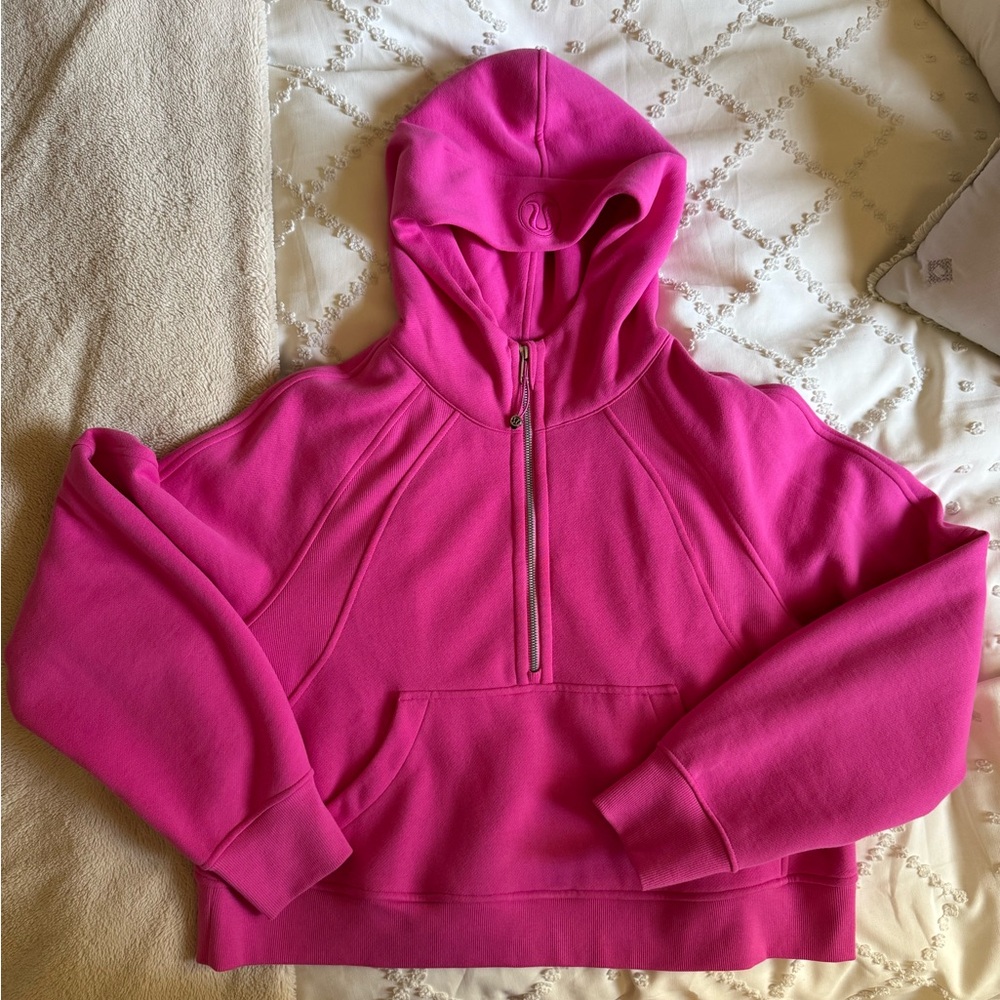 Lululemon Women's Pink Scuba Hoodie